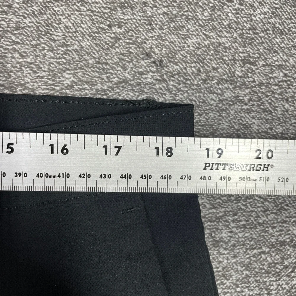 Banana Republic Mens Performance Chino Pants Black 36x29 Technical Travel Pant